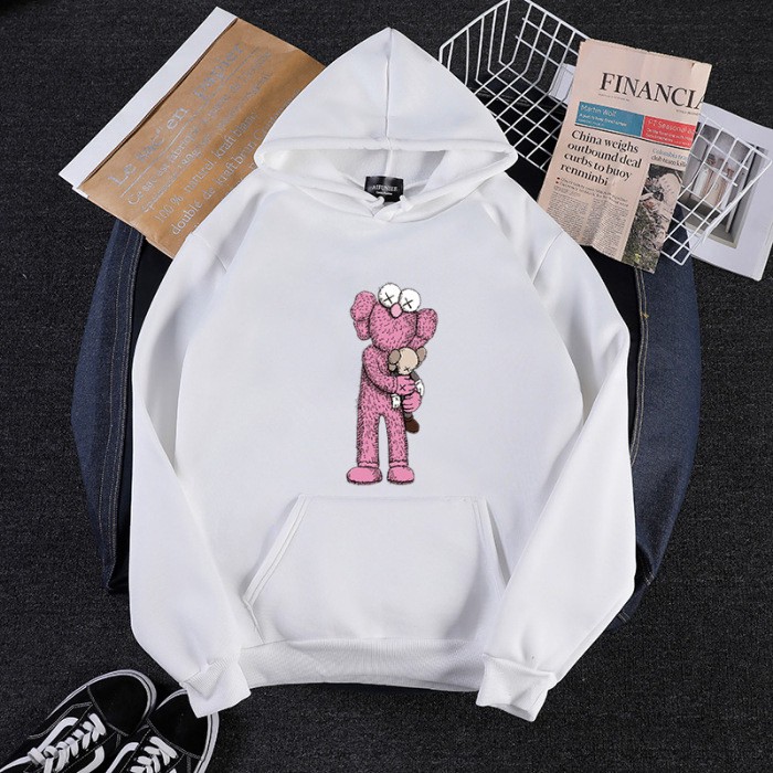 Sale 73% Áo hoodie kiểu dáng độc đáo thời trang cho các cặp đôi, pink,M Giá gốc 176000đ - 2G3