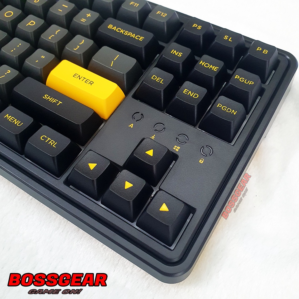 Bàn phím cơ FL-Esports CMK87 Kailh box cool mint chính hãng Keycap FSA Double Shot LED RGB