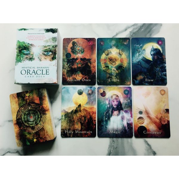 Bộ Bài Bói Mystical Shaman Oracle Cards Tarot Cao Cấp