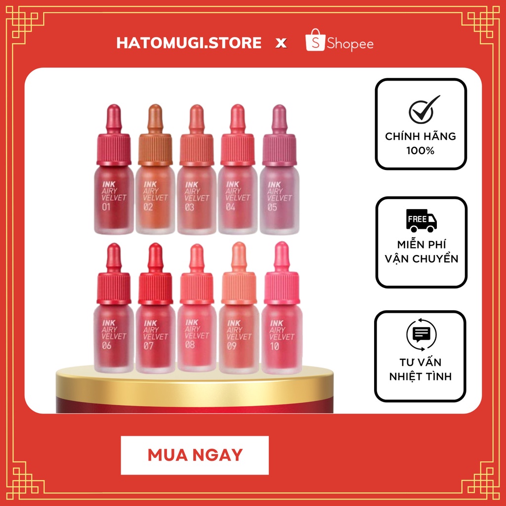 Son Peripera [Hot New-Hàng Auth] Son Peripera Ink Airy Velvet Lip Tint Mới