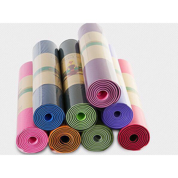 Thảm tập Yoga TPE Eco Friendly chính hãng dày 6mm