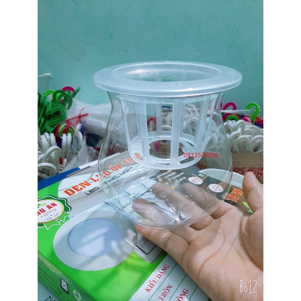 Chậu trồng cây thủy sinh bằng nhựa