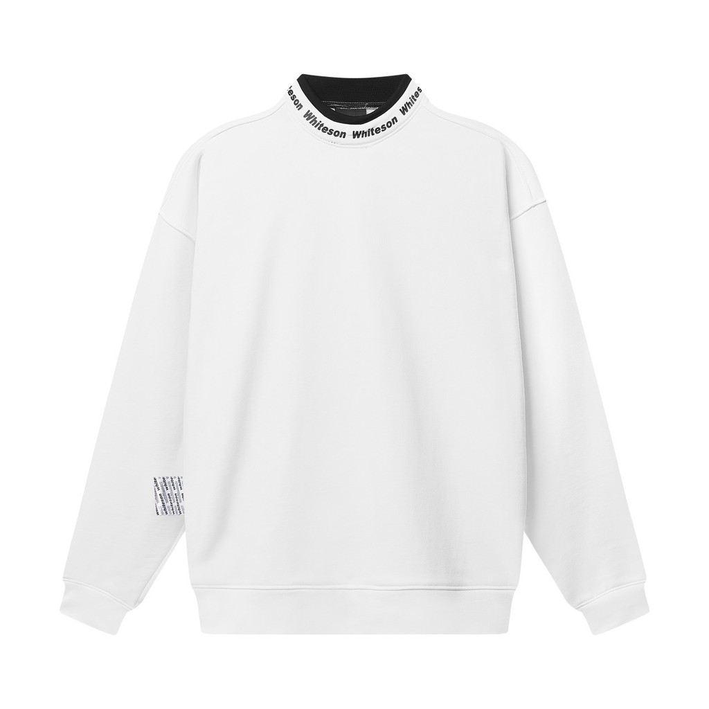 SWE "LOGO DOUBLE NECK" WHITE | BigBuy360 - bigbuy360.vn