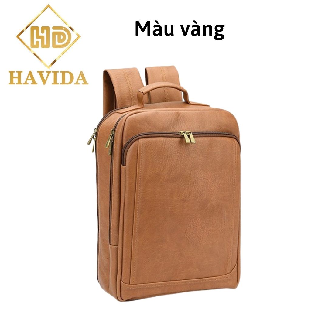 Balo da HAVIDA V2S cao cấp, chống nước, chống trộm - Balo - Hàng chính hãng