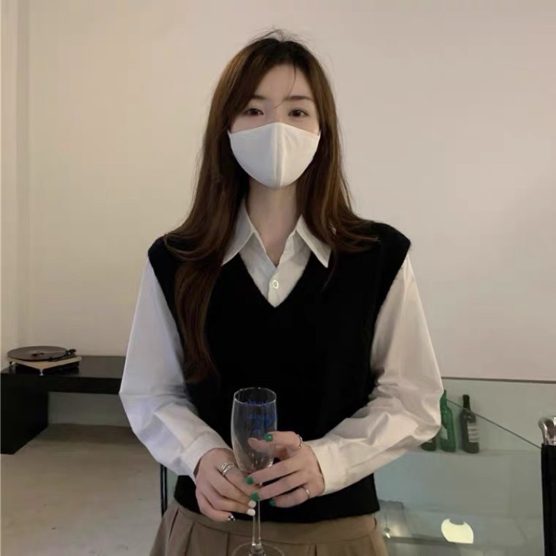 [CÓ SẴN+ẢNH THẬT]Áo gile len nữ cổ tim nhiều màu mẫu xinh xắn mẫu 2020 | BigBuy360 - bigbuy360.vn