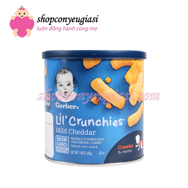 Bánh ăn dặm Gerber Lil' Crunchies hình que (42g)