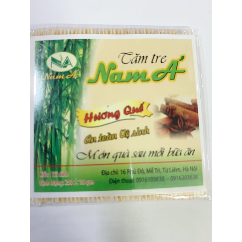 Tăm tre xỉa răng Nam Á