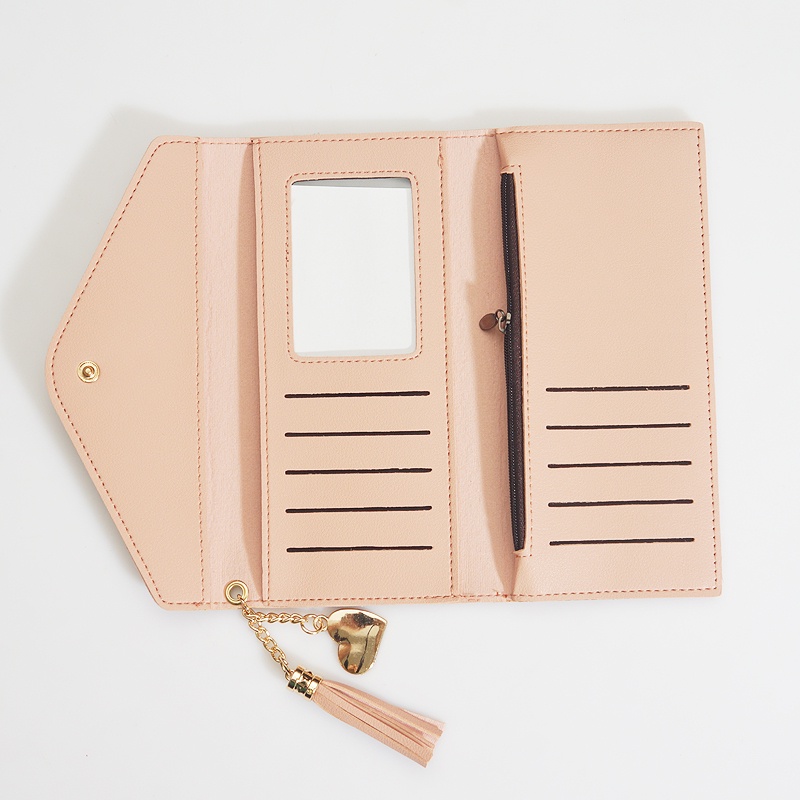 Ví Nữ Hình Trái Tim Đơn Giản Đa Năng Thời Trang