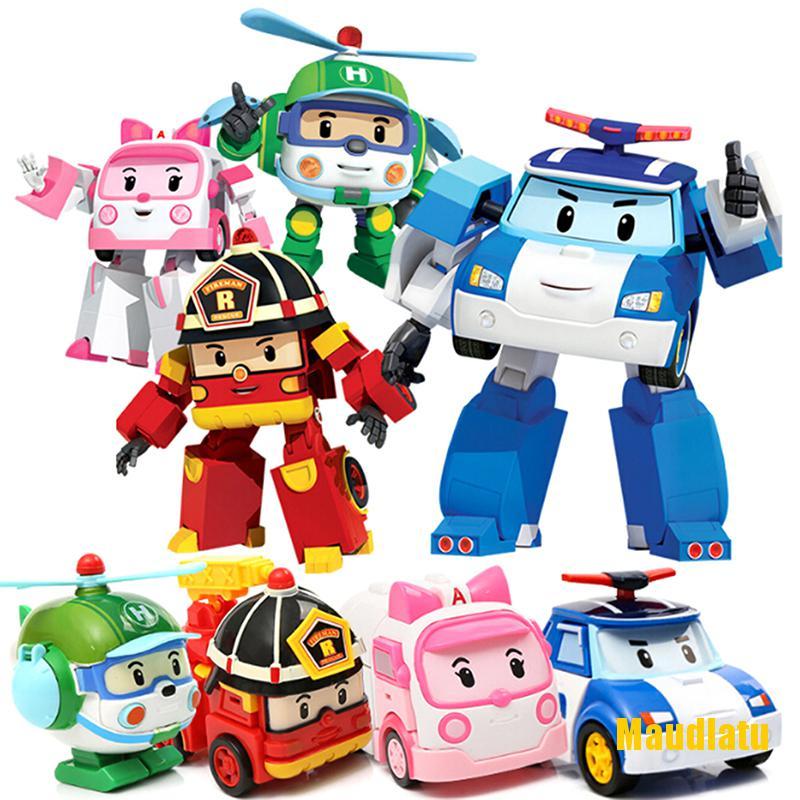 ROBOCAR POLI Đồ Chơi Robot Biến Hình Xe Hơi Cho Bé