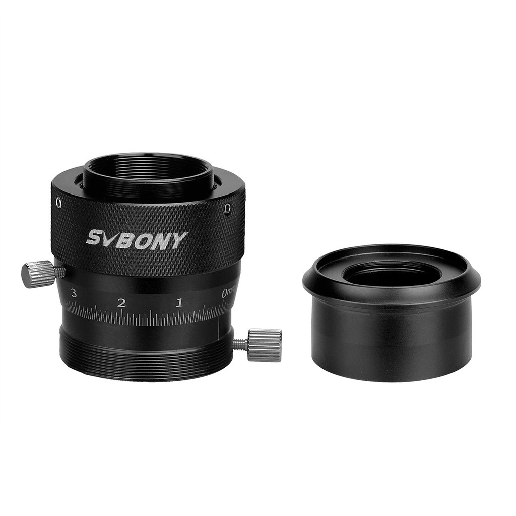 Tiêu Cực Xoắn Kép 1.25&quot; SVBONY SV161 Với Bộ Chuyển Đổi Ống Kính Tele 2 Inch