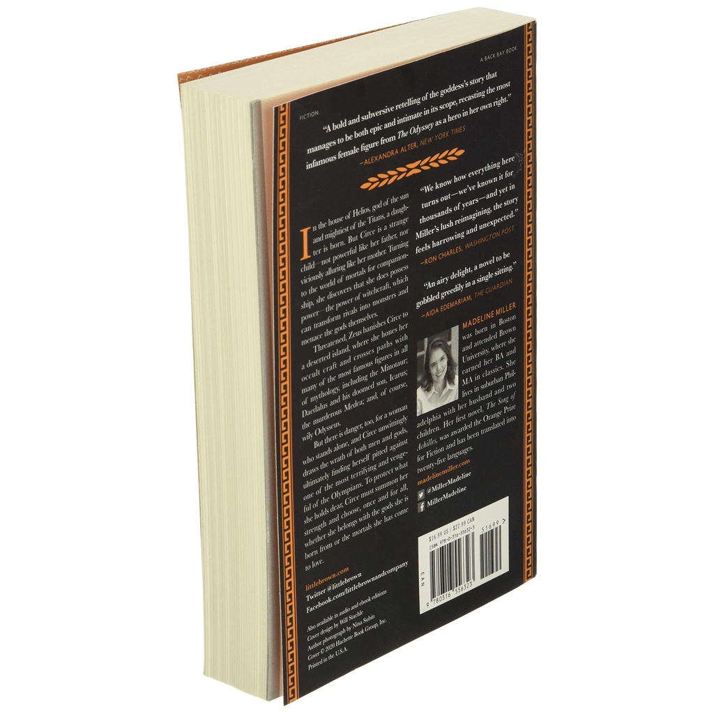 Circe - Madeline Miller - 9780316423885 Moonbird