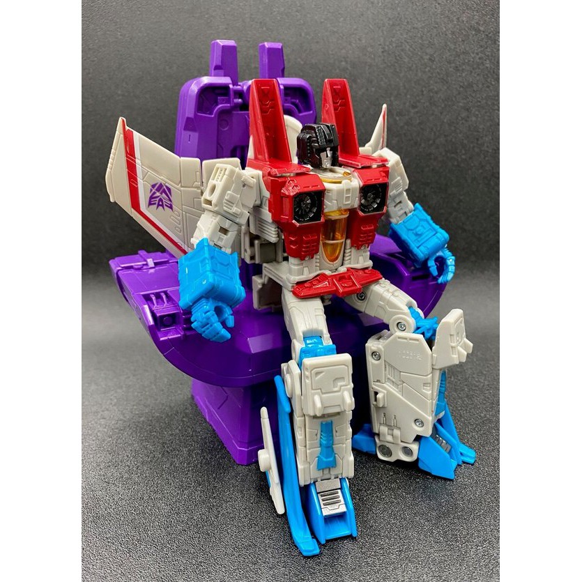 Mô hình robot Hasbro 🤖 Transformers Studio Series: SS86 G1 series 🤖 King Starcream with Throne