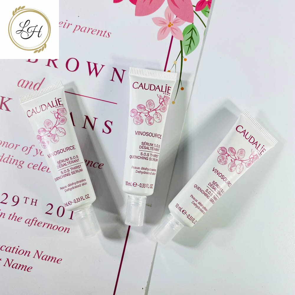Serum dưỡng da ngăn ngừa lão hóa Caudalie Vinosource S.O.S Thirst Quenching 10ml