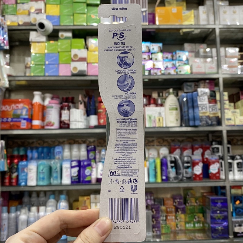 Bàn chải đánh răng P/S muối than tre