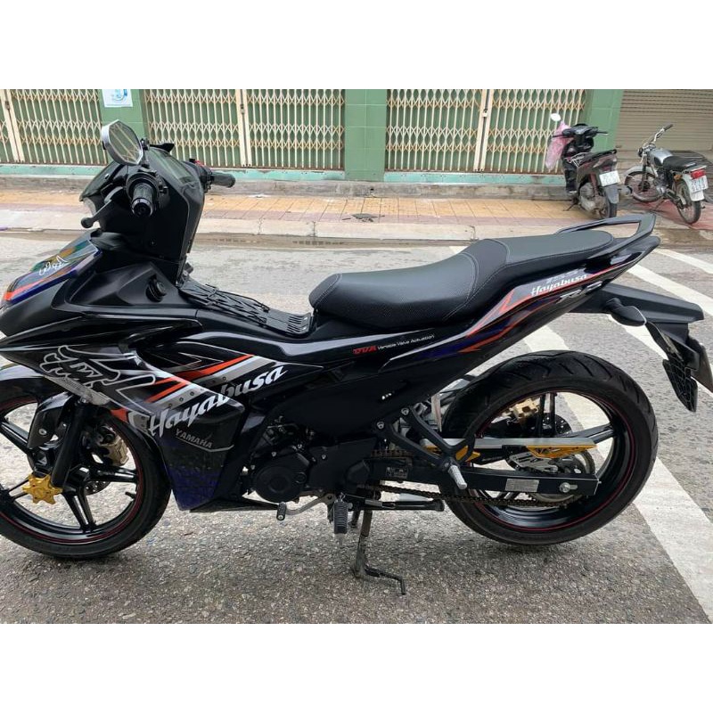 Tem trùm Exciter EX 155 Hayabusa 2021 xanh đen