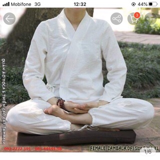 Bộ ngồi thiền trắng