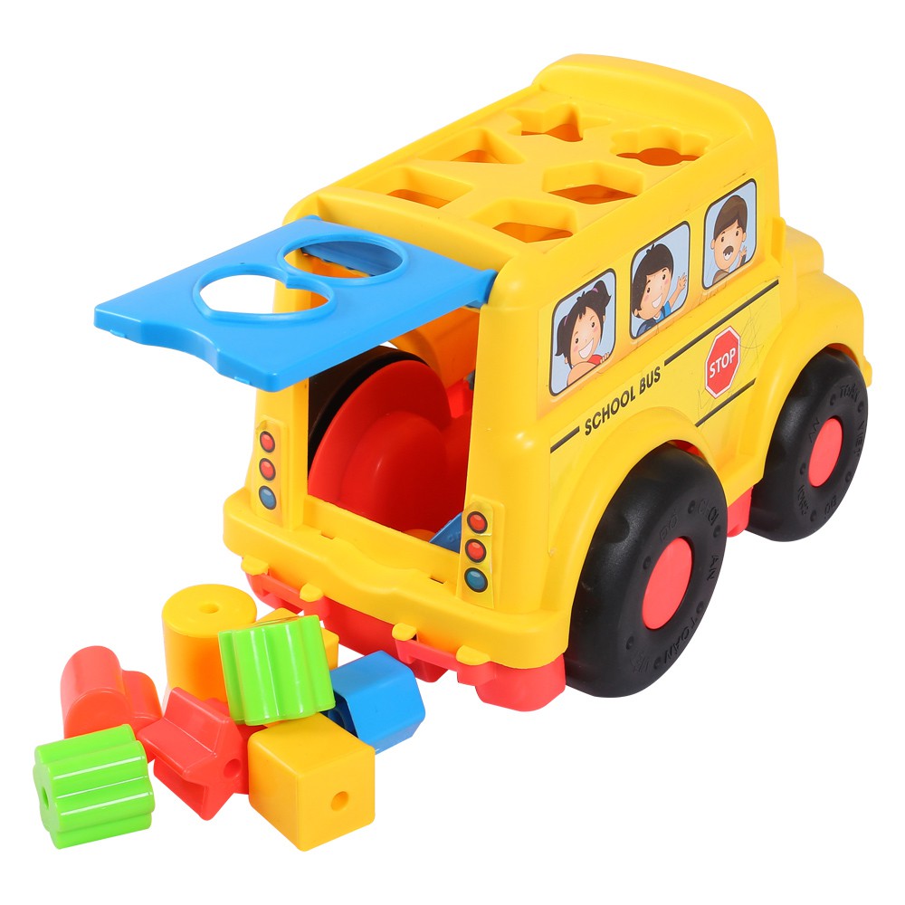 Đồ Chơi Xe Bus Thả Hình Khối Sato Hàng Chính Hãng Việt Nam
