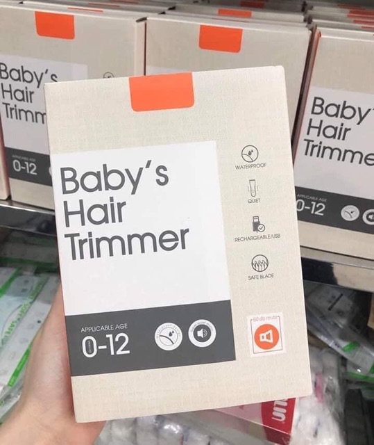 TÔNG ĐƠ CẮT TÓC BABY’S HAIR TRIMMER CHO BÉ