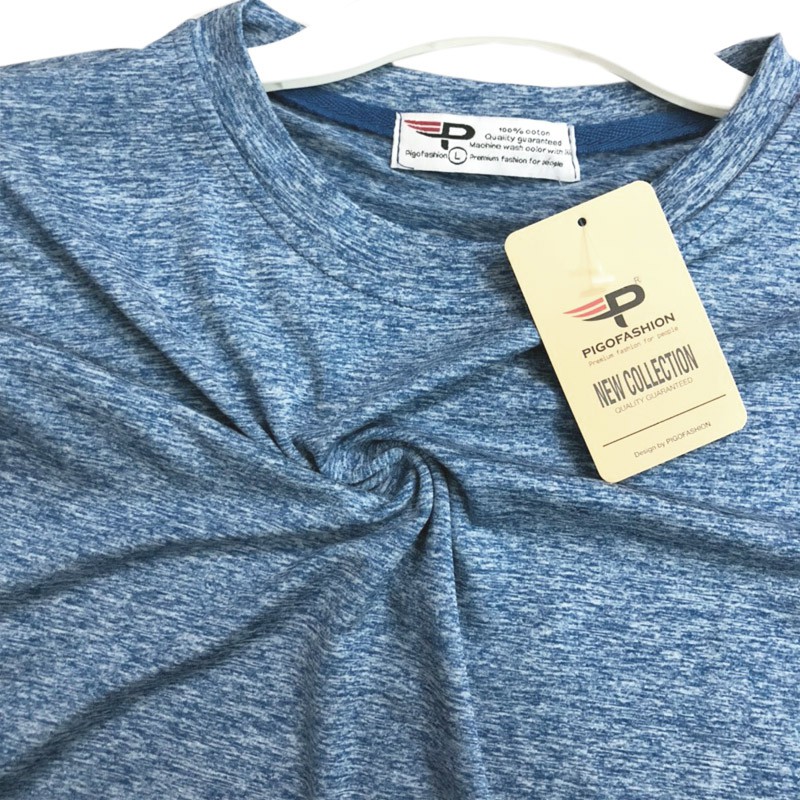 Áo thun tay dài nam cổ tròn tập gym ADT04.2 PigoFashion, chọn lựa nhiều màu | BigBuy360 - bigbuy360.vn
