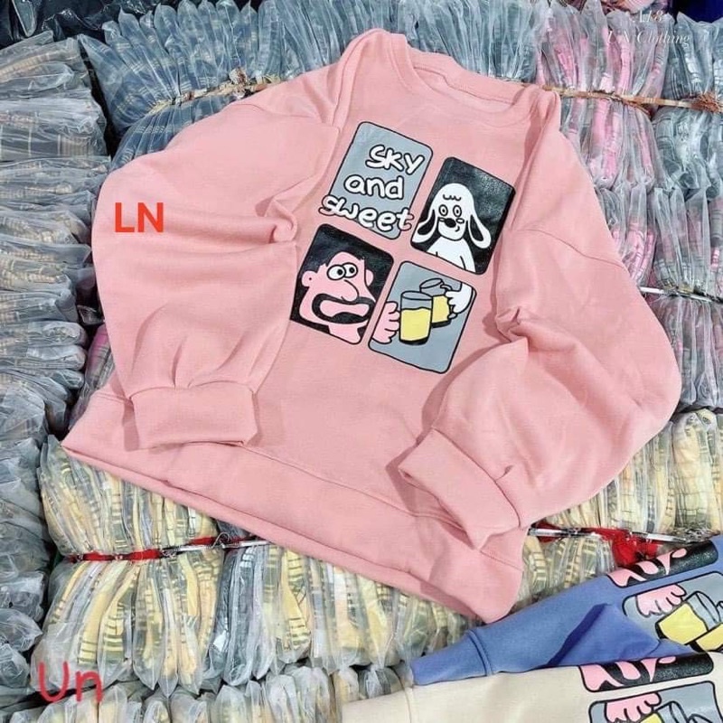 Áo Swt 4 ô vuông SKY DA6