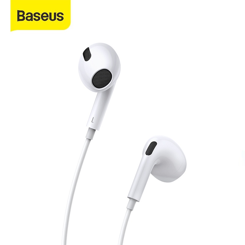 Tai nghe có dây chân cắm Type-C Baseus Encok C17 tích hợp Micro dài 1.1M cho Android