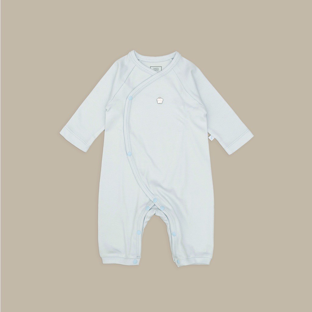 BỘ ROMPER CÀI LỆCH XANH - NOUS PREMIUM