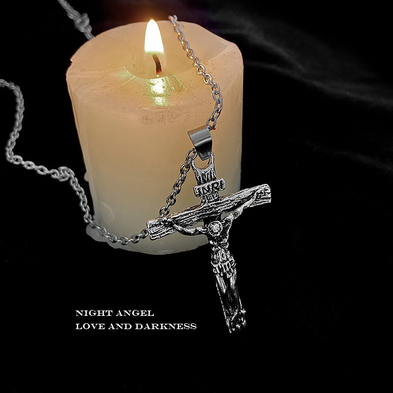 Dây Chuyền Mặt Chúa Jesus Phong Cách Hiphop Đường Phố Cá Tính
