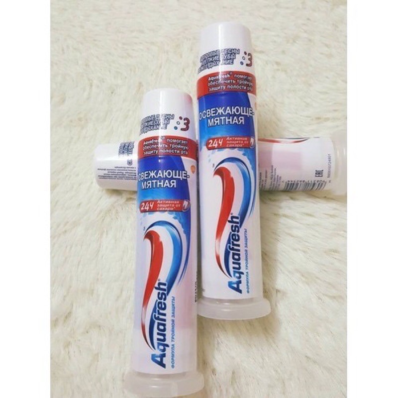 KEM ĐÁNH RĂNG AQUAFRESH CỦA NGA DẠNG ỐNG