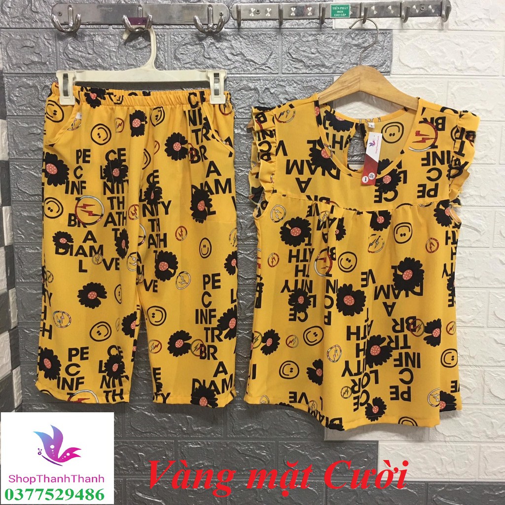 Đồ bộ ĐŨI BÔNG mặc nhà Big Size ShopThanhThanh