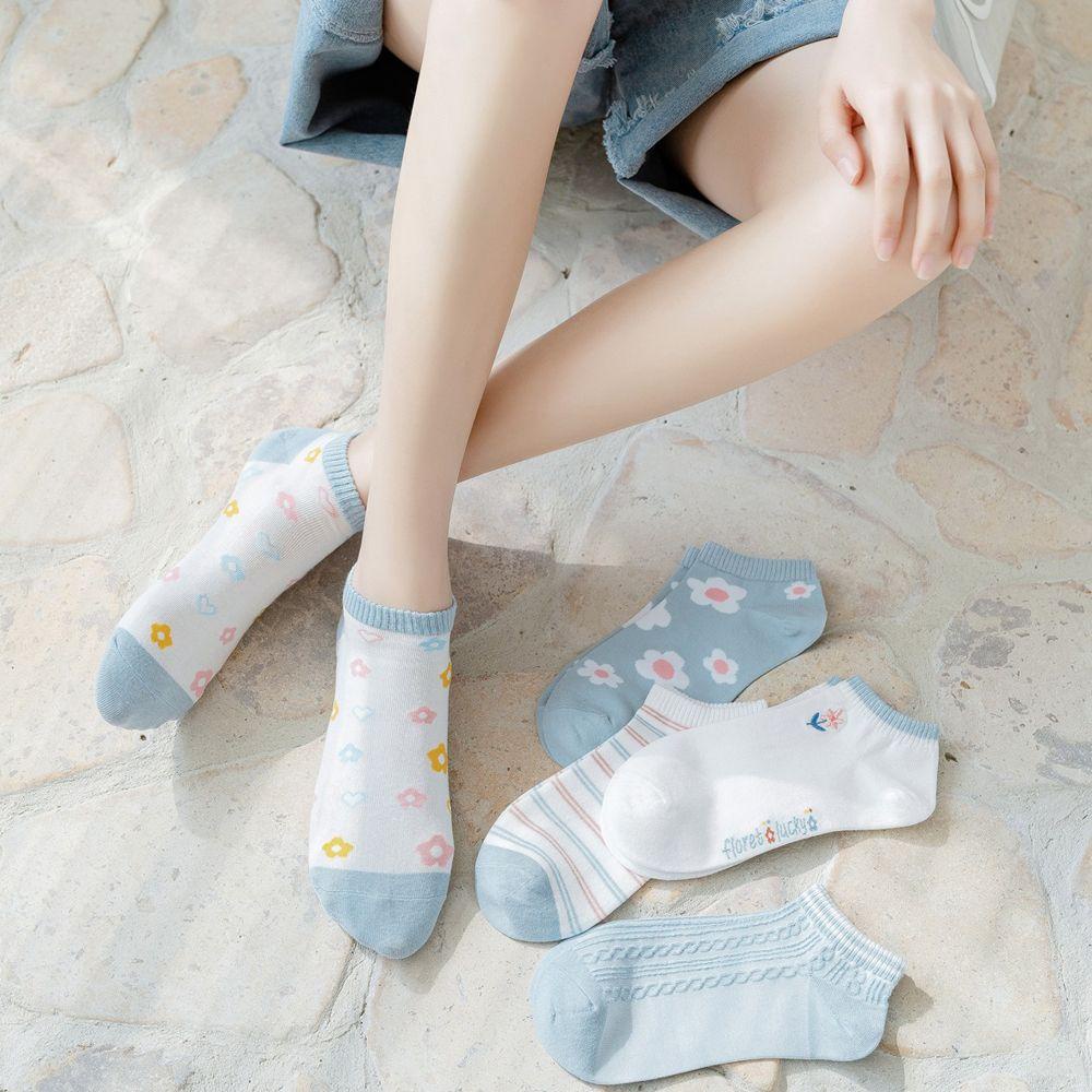 SOMEDAYZL Đôi Vớ HọA TiếT Kẻ SọC ThờI Trang SàNh ĐiệU Cho Nữ