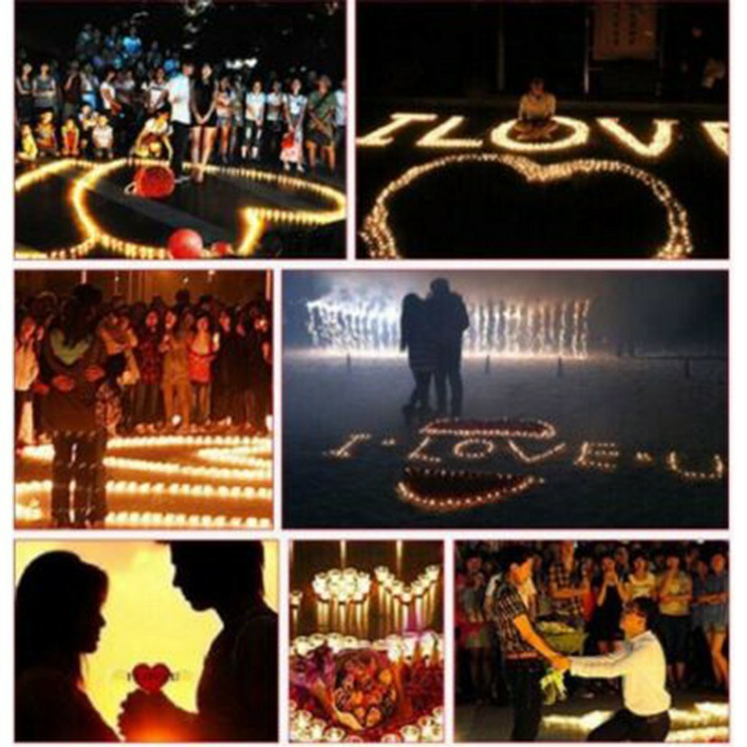 Nến điện tử kèm sẵn pin - hongdinh17