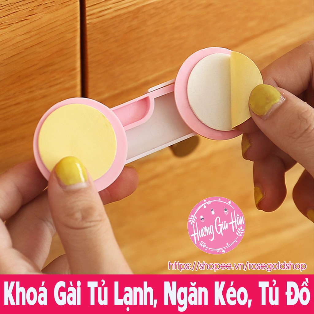 Khoá Gài Tủ Lạnh, Ngăn Kéo, Tủ Đồ | An Toàn Cho Bé, Dễ Sử Dụng - goodbaby, luvamo, hanhdecal, shop mẹ xôi