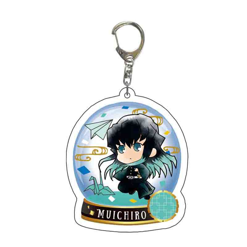 Sy2 Móc Chìa Khóa Bằng Acrylic Hình Gấu Trúc 6cm Tanjirou Nezuko Nezuko Tanjiro Zenitsu