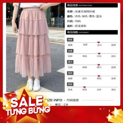 váy voan lưới nhiều tầng - Hàng nhập khẩu