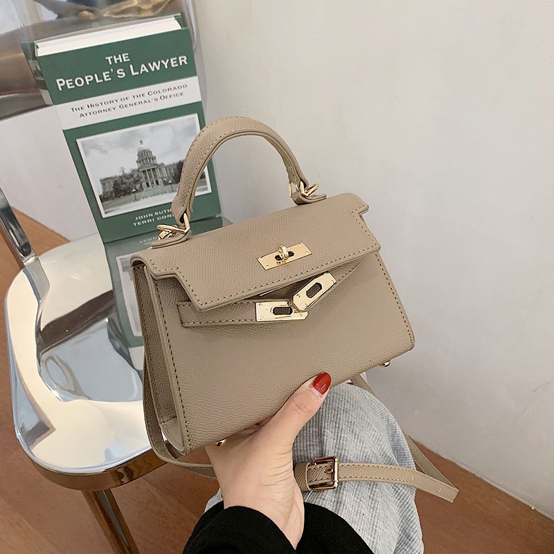 Túi Xách Nữ Đeo Chéo Đeo Vai Da Gạo Cao Cấp Thời Trang Công Sở Phong Cách Hàn Quốc