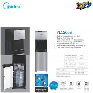 Cây nước nóng lạnh Midea YL1566S chính hãng