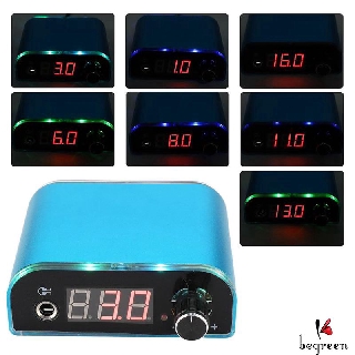 Nguồn máy xăm tattoo chuyên nghiệp lcd 100-240v