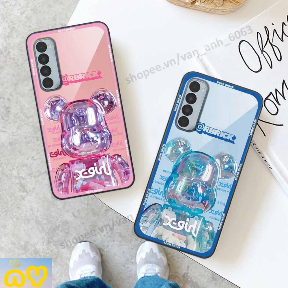 Ốp lưng Oppo Reno4 /  Reno4 Pro / Reno 4 be@r brick mars thời trang, Ốp lưng lưng điện thoại viền dẻo siêu chất Như Ý