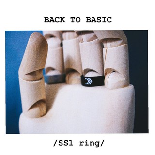 Nhẫn WaaT Back To Basic - Phối Màu Silver