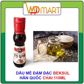 Dầu mè đậm đặc beksul Hàn quốc chai 110ml
