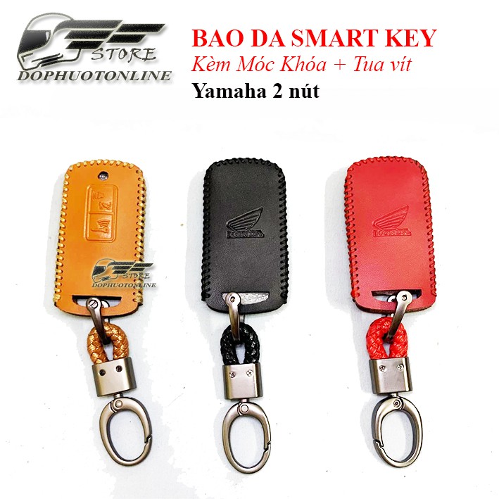 Bao Da Smartkey Kèm Móc Khóa Cho SH, LEAD, AIR BLADE, VARIO <DPOL>