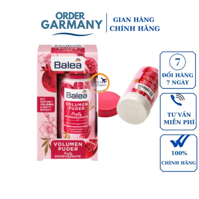 Bột làm phồng chân tóc Balea hàng Đức