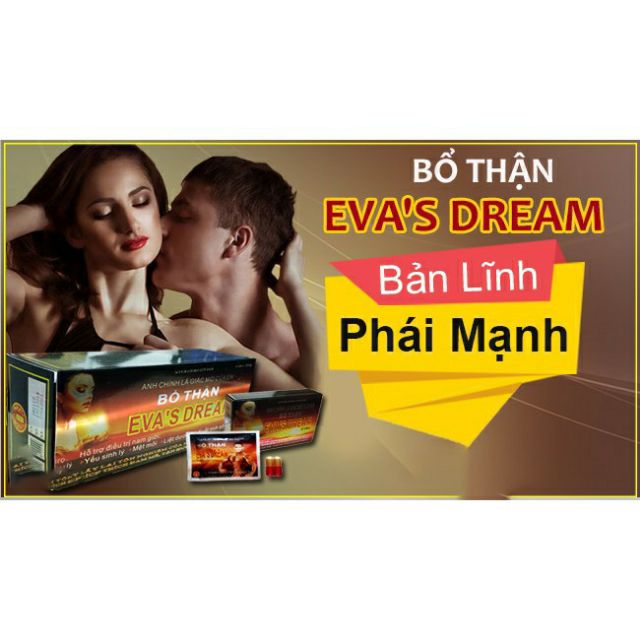 (CHÍNH HÃNG) Bổ thận nam Eva'sdream hộp 4 viên | BigBuy360 - bigbuy360.vn