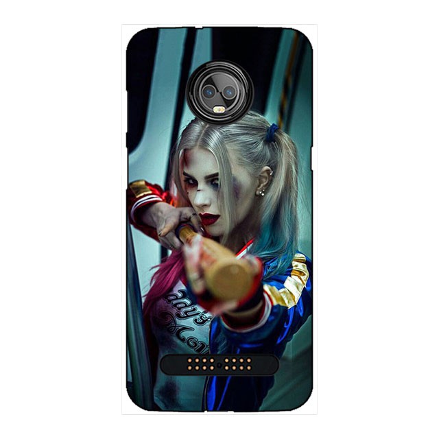 MARVEL Ốp Lưng Điện Thoại Motorola Moto Z2 Force Xt1789-05 4g Lte Hình Biểu Tượng Siêu Anh Hùng