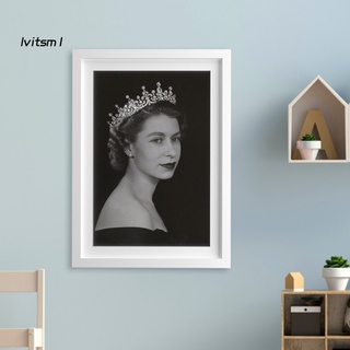 Tranh treo tường họa tiết nữ hoàng elizabeth phong cách retro - ảnh sản phẩm 9