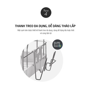 [LOCK&LOCK]KỆ CHÉN 2 TẦNG LOCK&LOCK-LDR2001