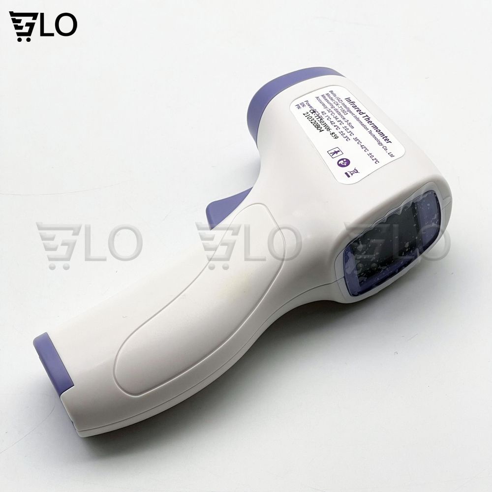 Nhiệt Kế CK-T1503 Hồng Ngoại Đo Trán(Cảnh Báo Khi Bị Sốt), Máy Đo Nhiệt Độ Cho Kết Quả Nhanh Chính Xác
