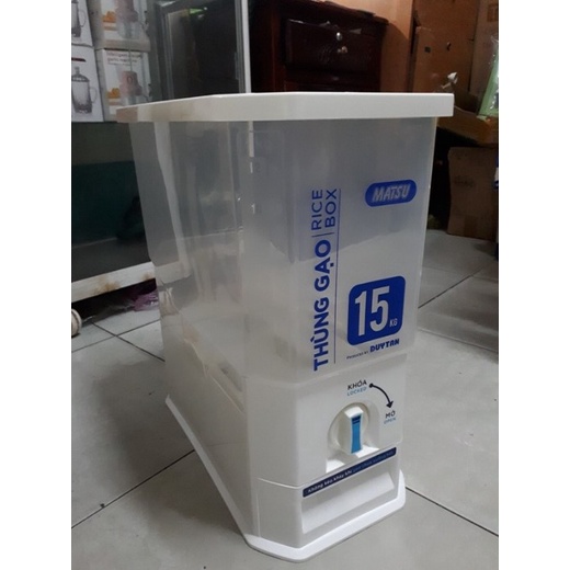 thùng đựng gạo Matsu Duy Tân 25kg