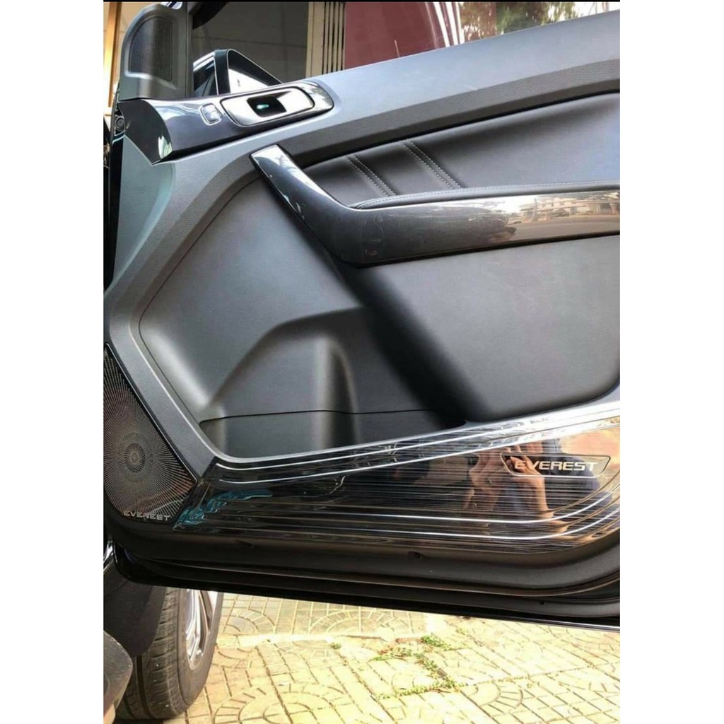 Ốp Tapli + màng loa xe Ford Everest 2019 2020 2021 tặng thêm keo dính