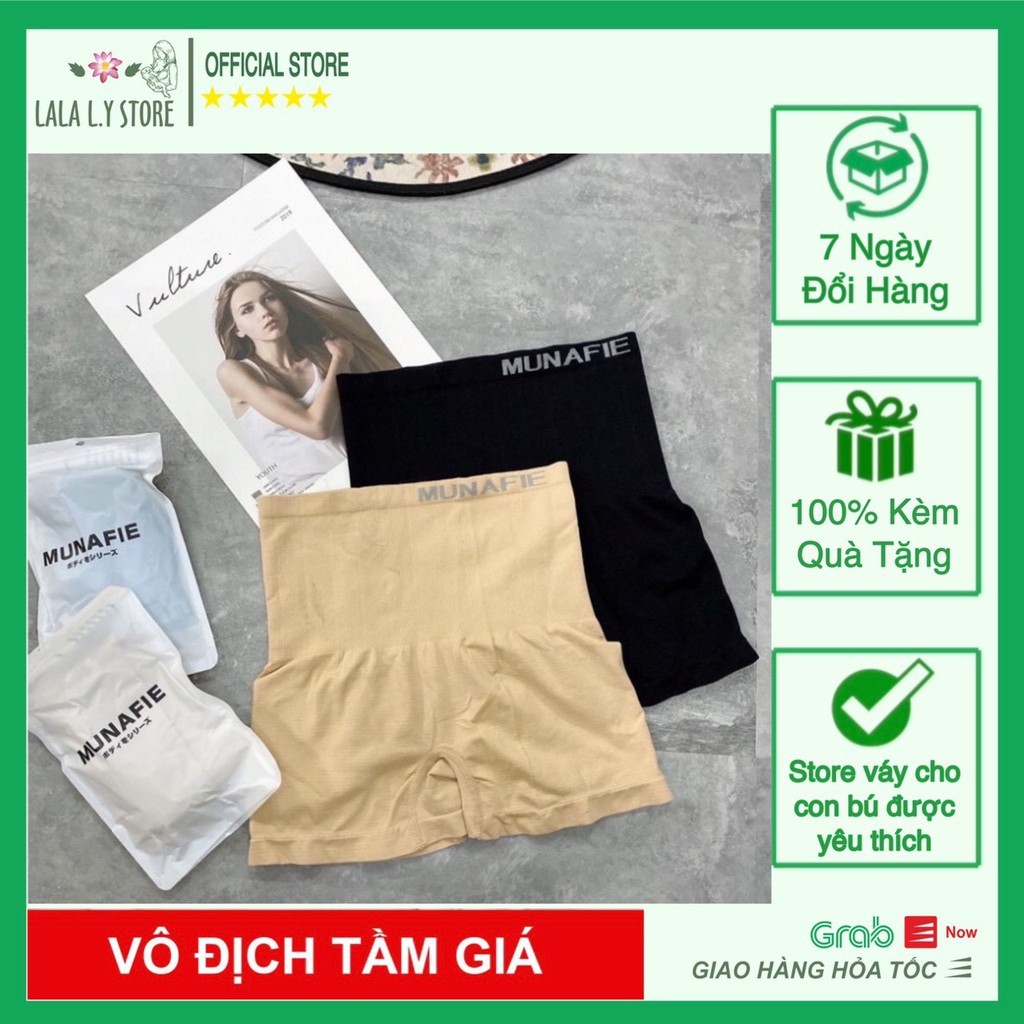 Quần lót đùi gen bụng MANUFIE túi zip hàng chuẩn LALA L.Y Store